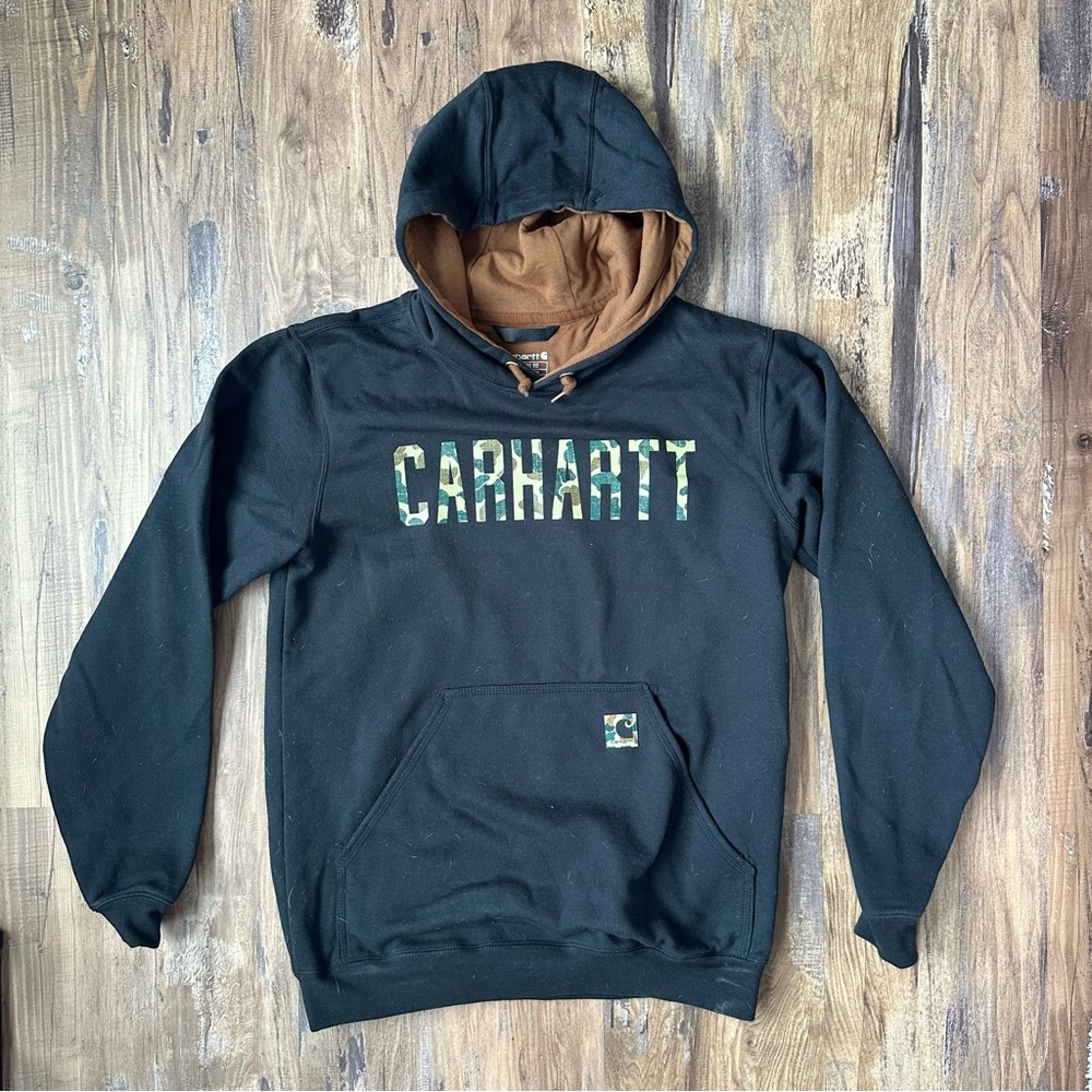 Carhartt Men's Black Hoodie Sweater